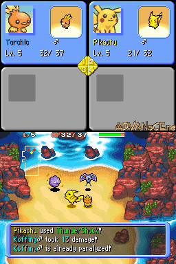 Pokemon Mystery Dungeon Explorers of Time screenshot 3 for Nintendo DS